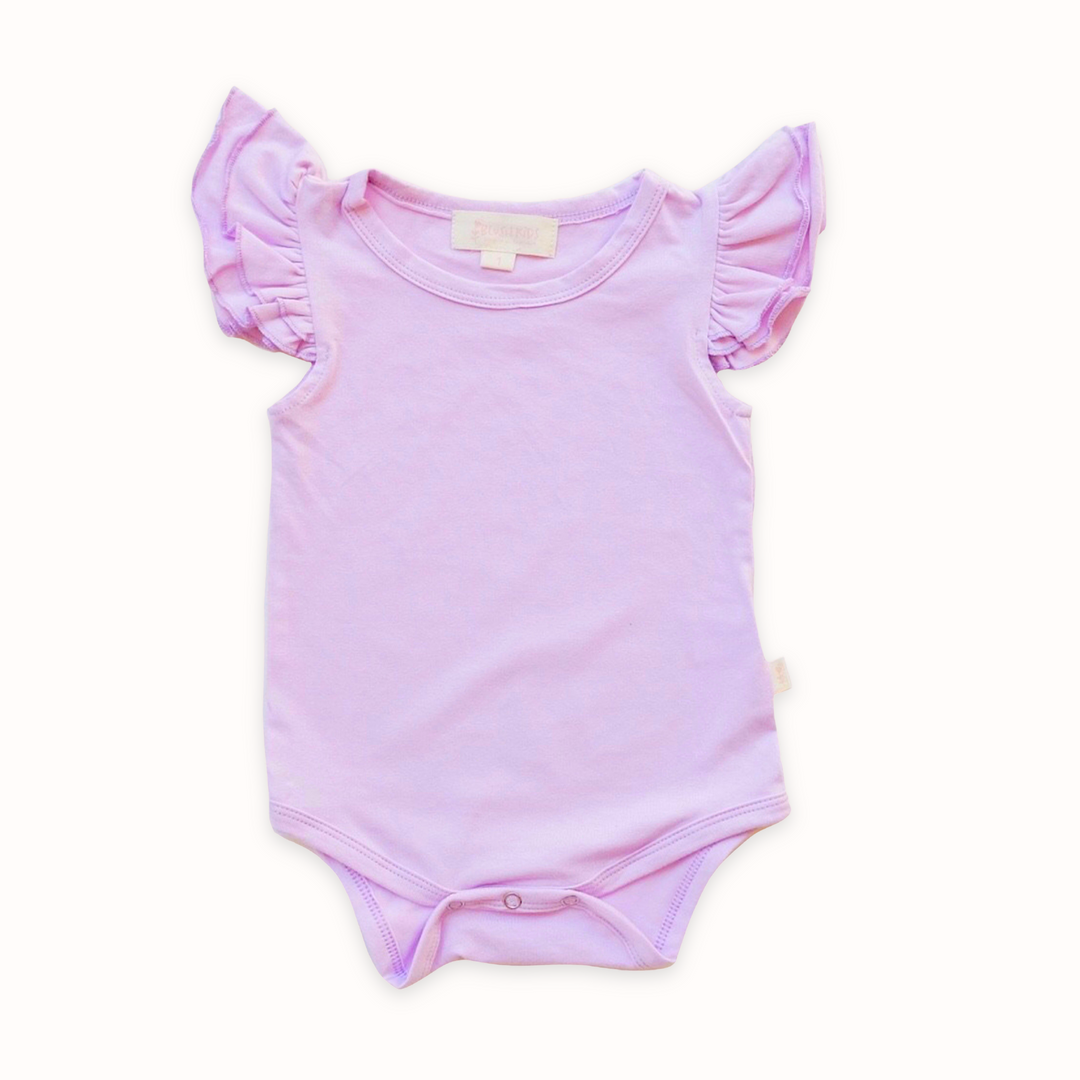 Shortsleeve Flutter - Lavender