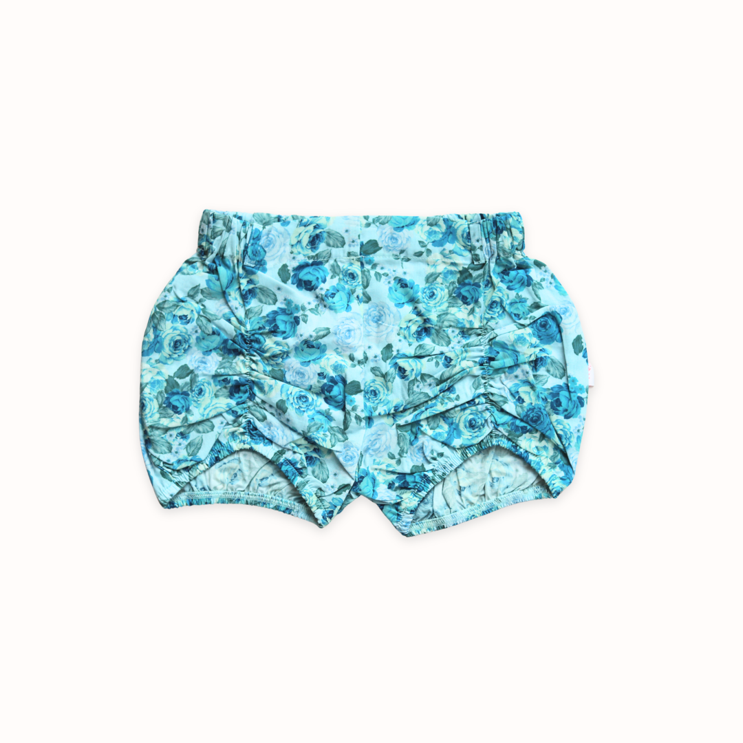 Pucker Shorts - Rosie-Blue