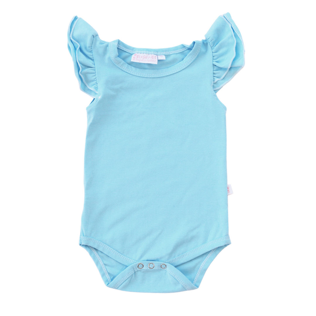 Shortsleeve Flutter - Baby Blue