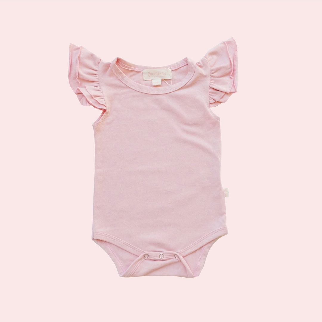 Shortsleeve Flutter - Dusty Pink