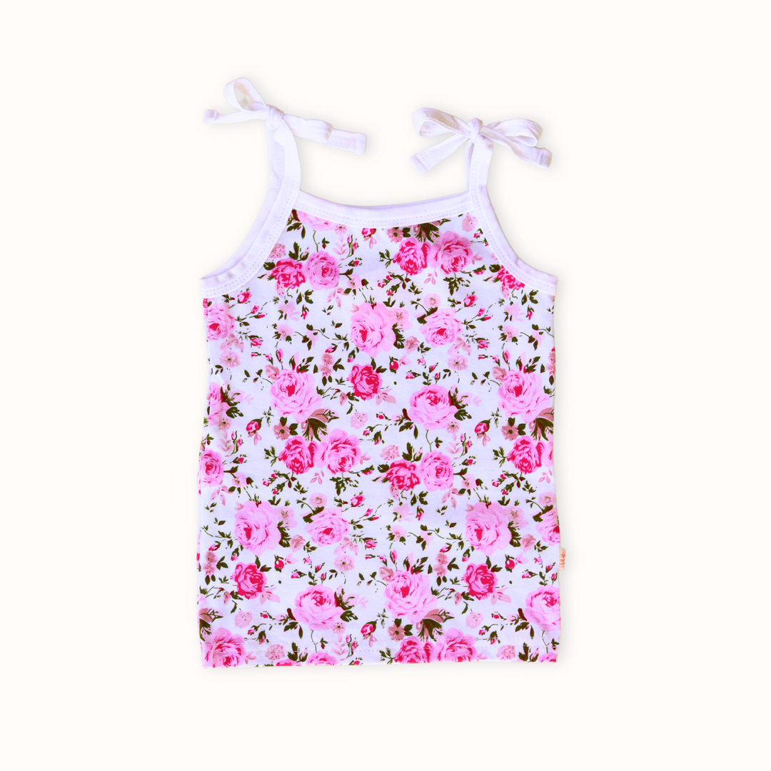 Floral Tie Top - Primrose