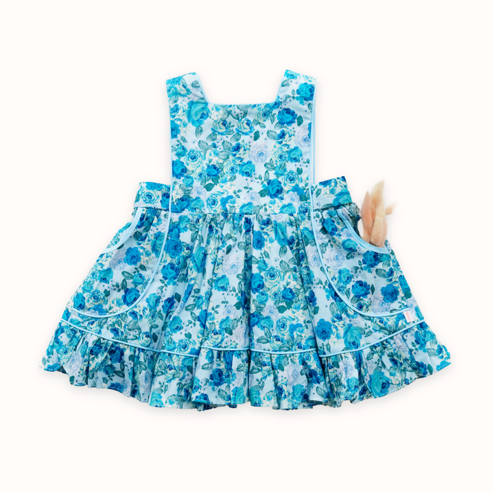 Frilly Dress - Rosie-Blue