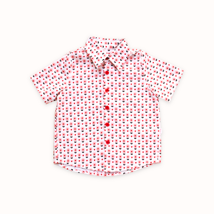 Button-Up Shirt - Valentine