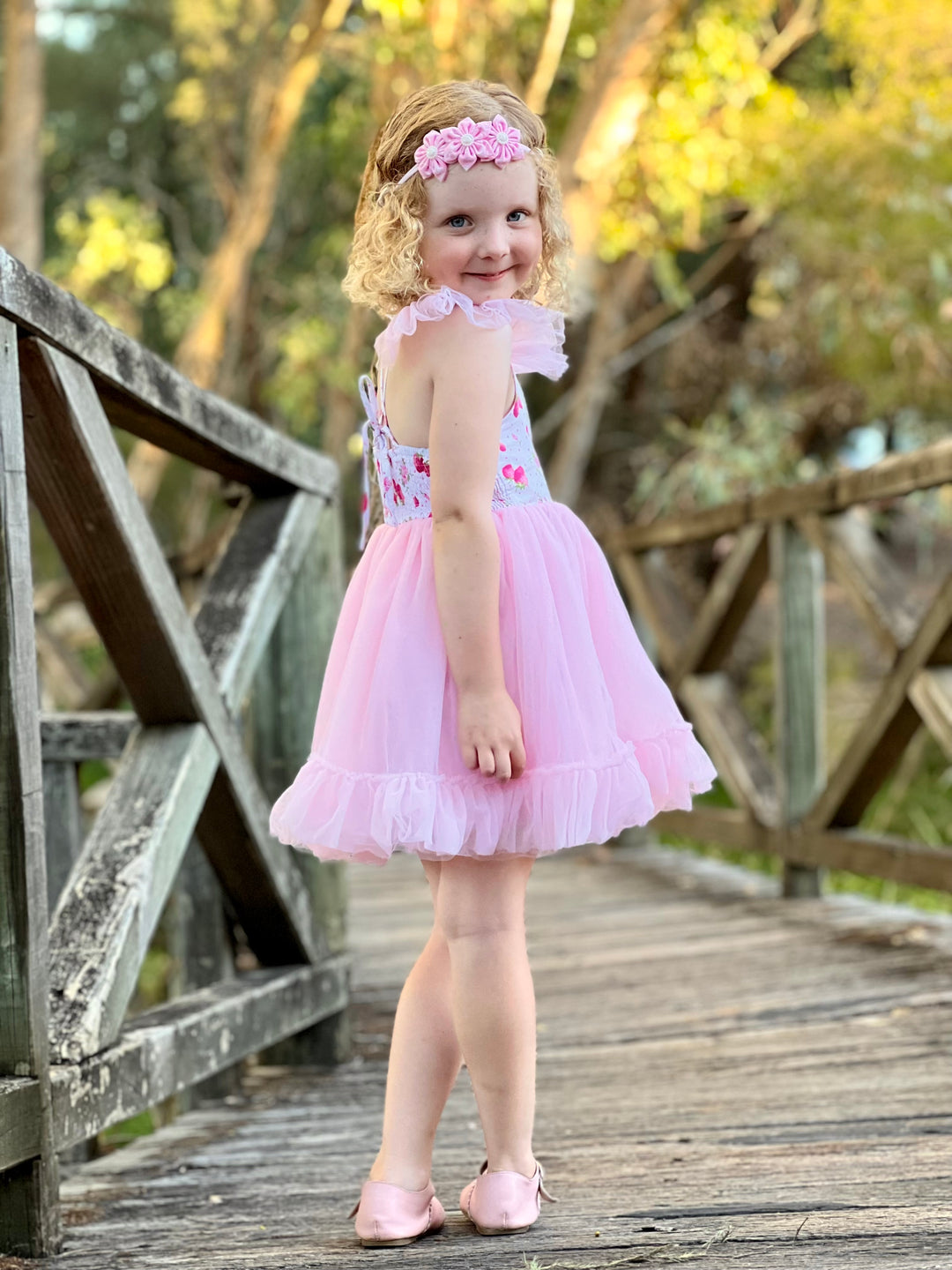 Tulle Dress - Strawberries