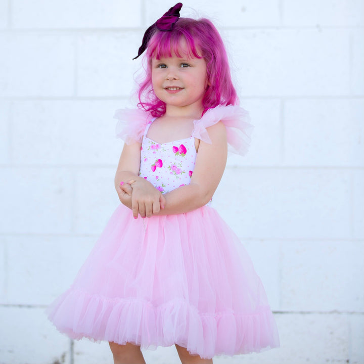 Tulle Dress - Strawberries